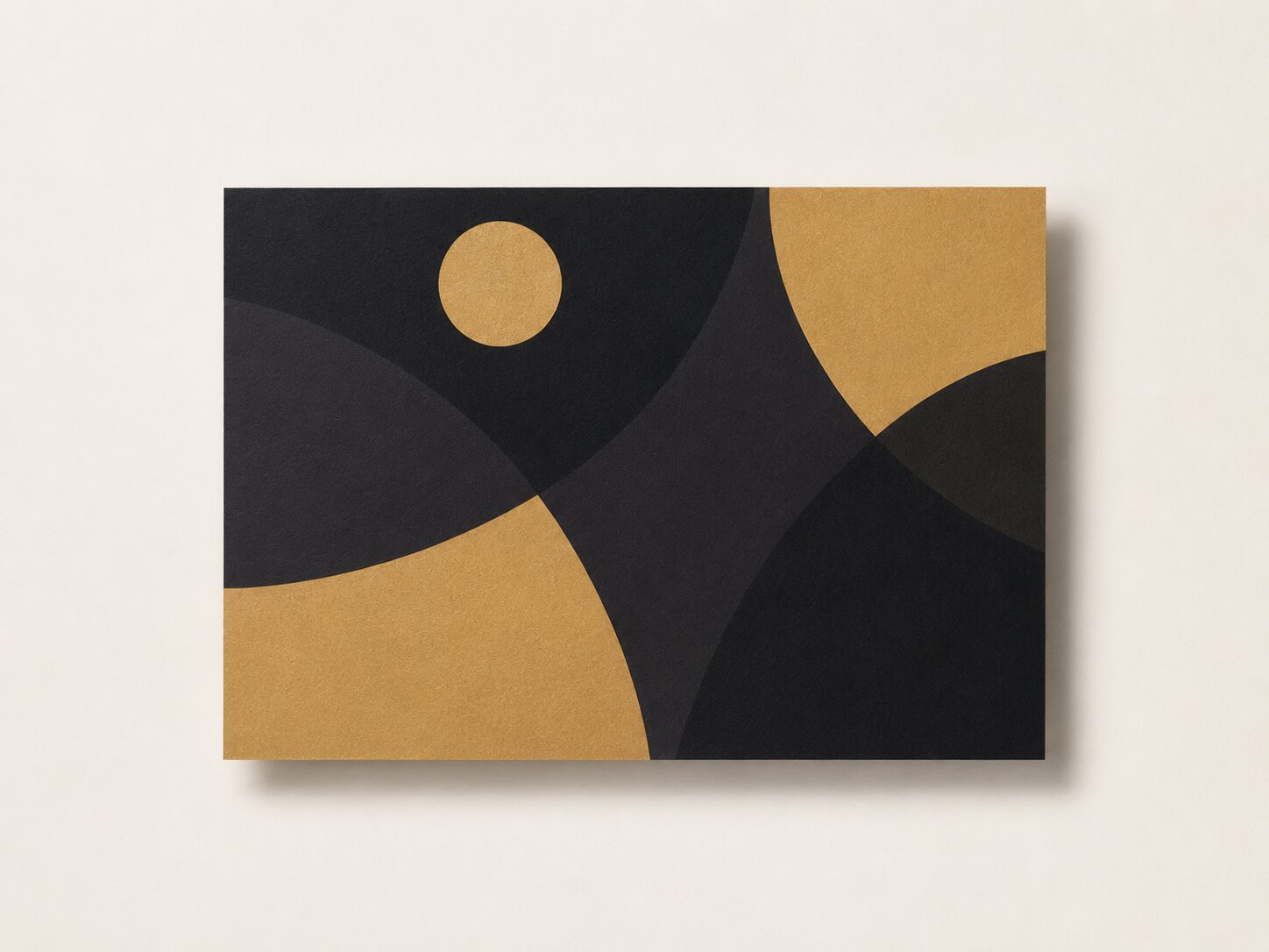Custom printed standard insert card, 4 by 6 inches